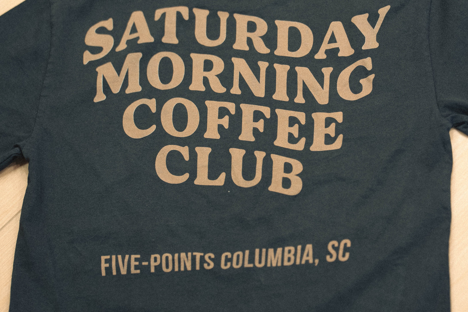 SATURDAY MORNING COFFEE CLUB T
