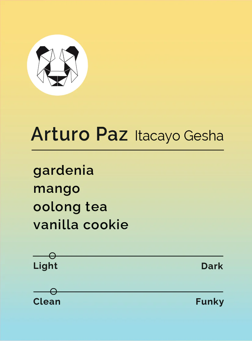 Black & White- Arturo Paz Itacayo Gesha