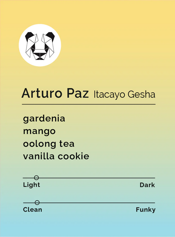 Black & White- Arturo Paz Itacayo Gesha