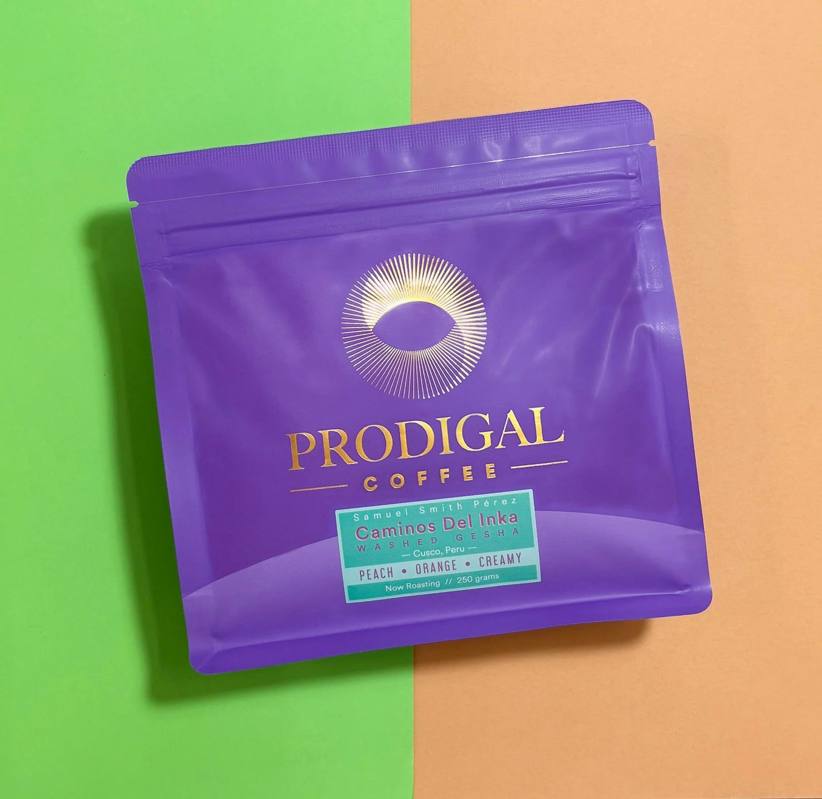 PRODIGAL-Caminos del Inka peach • orange • creamy Washed Gesha Peru 250G