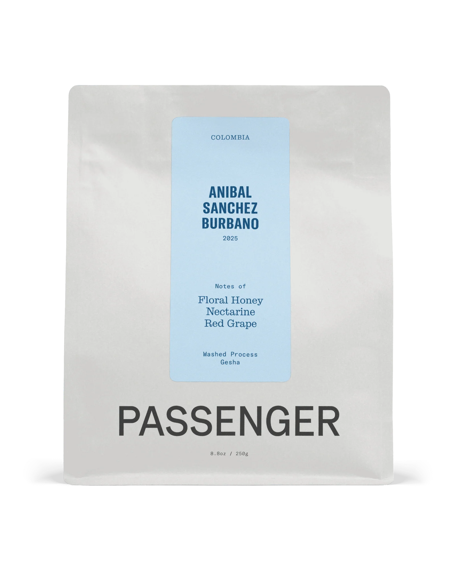 PASSENGER-Anibal Sanchez Burbano COLOMBIA 250G