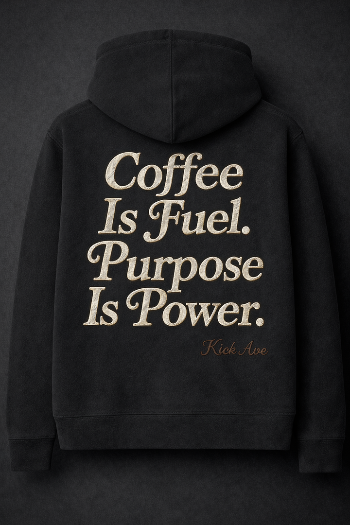 Saturday Morning Coffee Club Ultra heavyweight Fleece Hoodie