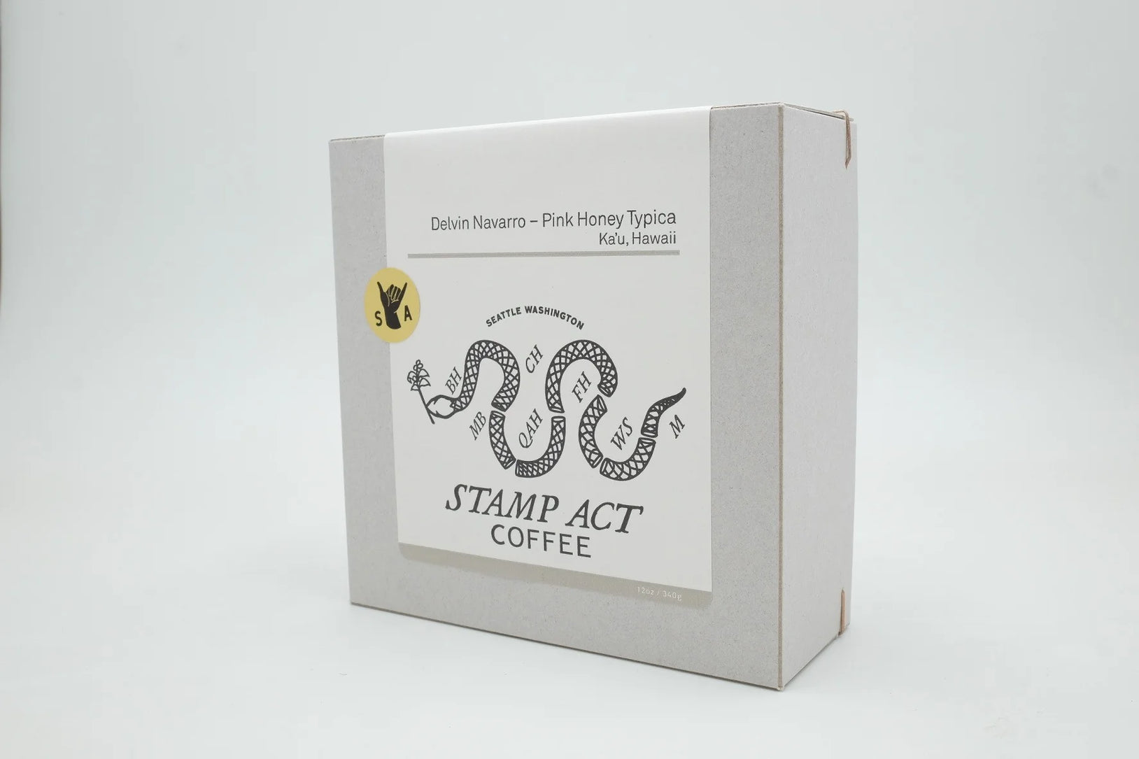 Stamp Act- Delvin Navarro- Pink Honey Typica