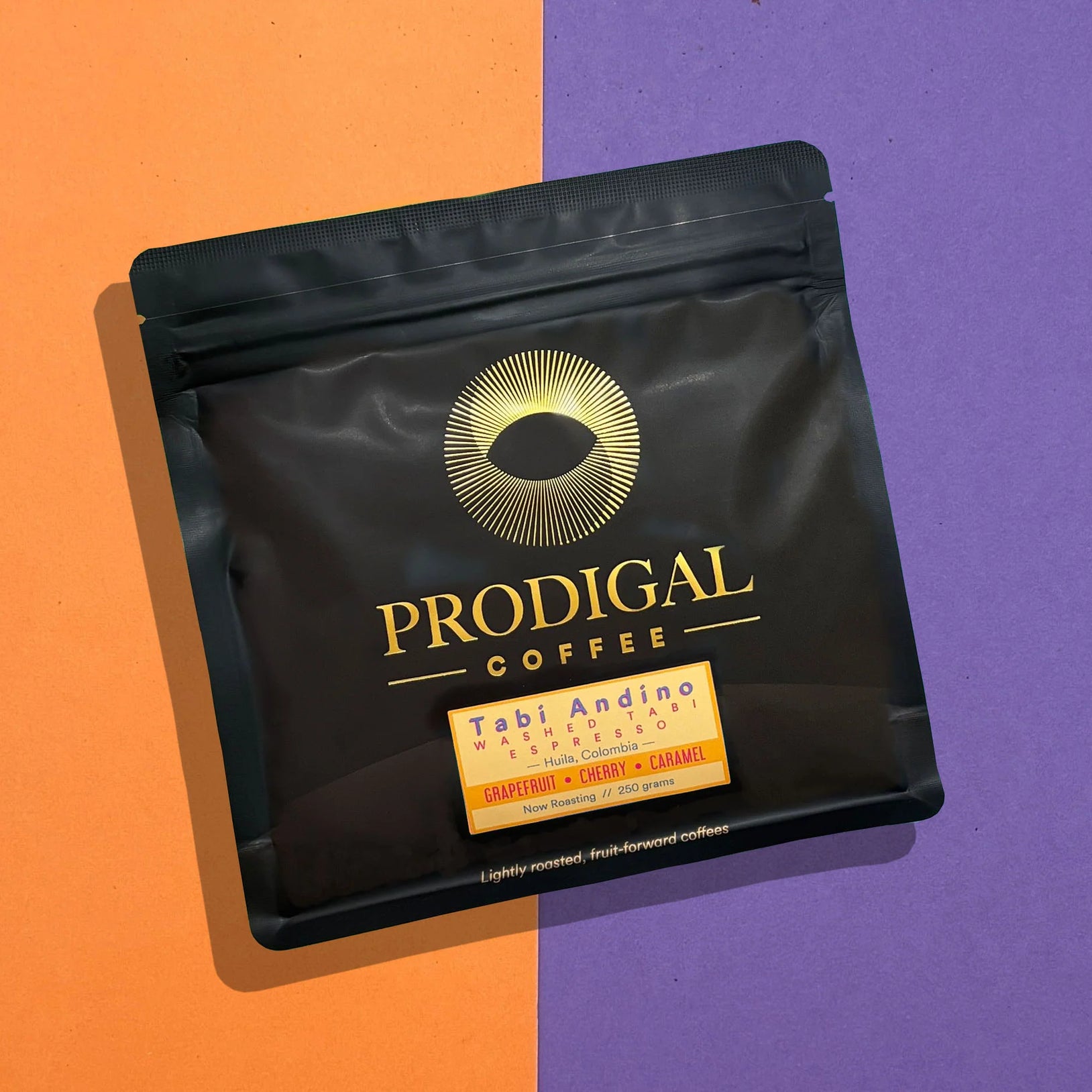 PRODIGAL-Tabi Andino Espresso grapefruit • cherry • caramel Washed Tabi Colombia