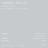 HEX-FORM 0031_PER.COL -Seasonal Blend-10oz