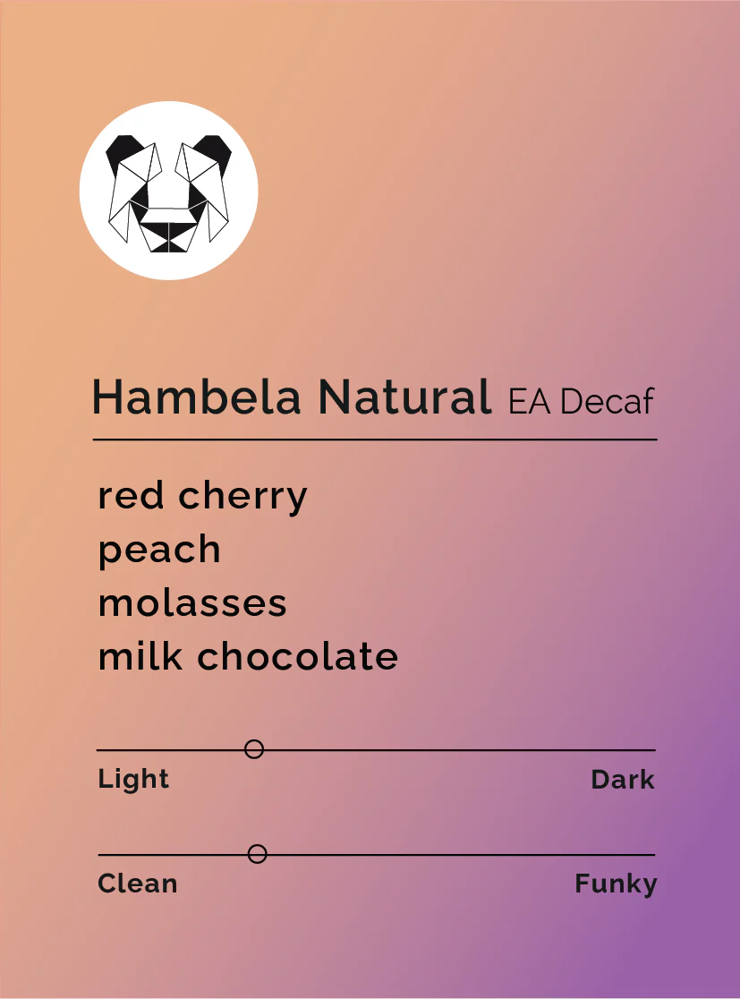 BLACK & WHITE- EA Decaf (340g)