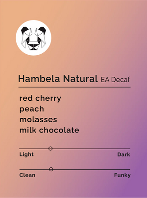 BLACK & WHITE- EA Decaf (340g)