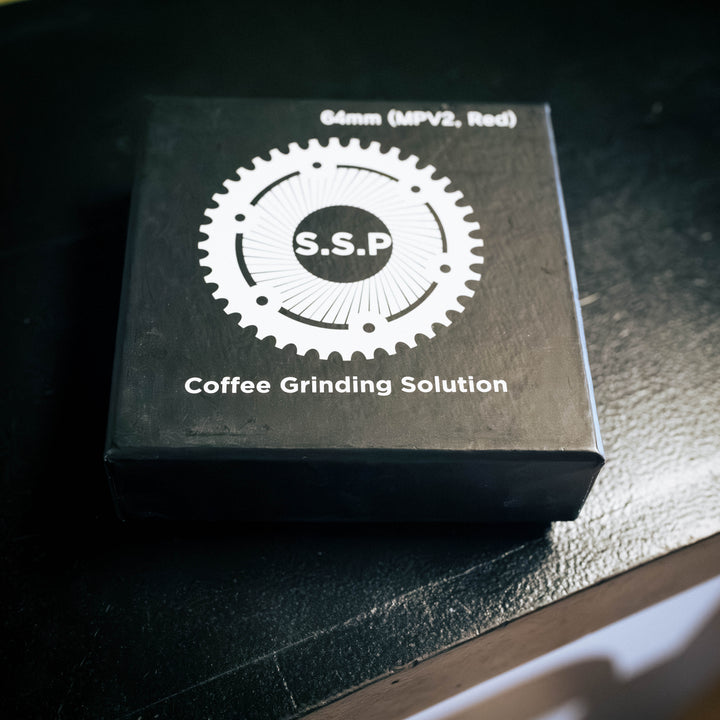 FELLOW- SSP Red Speed Coated 64mm MP Flat Brew Burrs