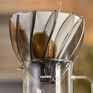 HARIO USA - V60 "Suiren" Coffee Dripper 02 Clear Black