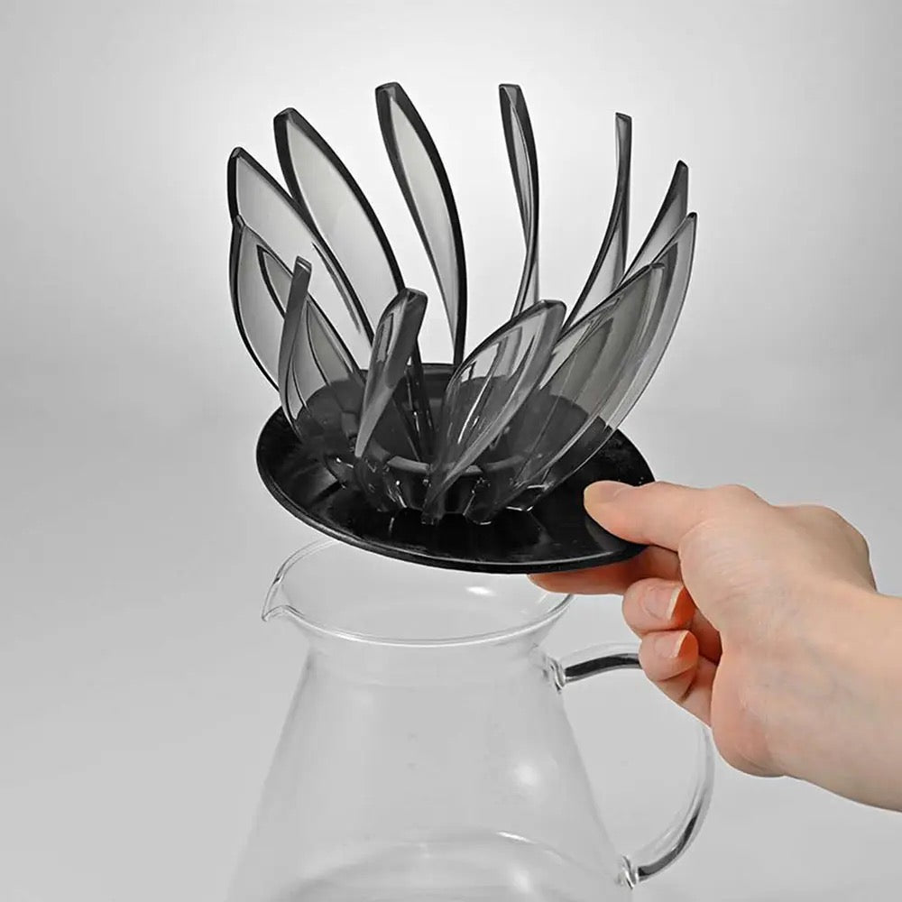 HARIO USA - V60 "Suiren" Coffee Dripper 02 Clear Black