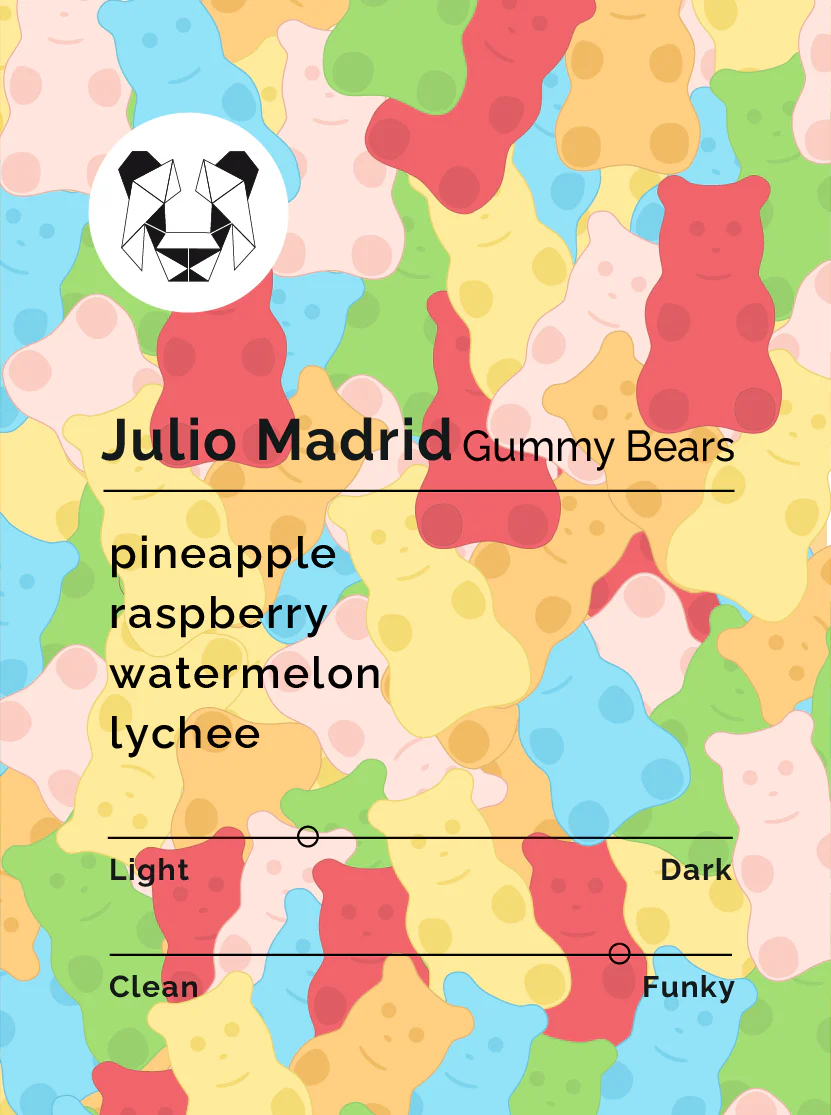 BLACK & WHITE- Julio Madrid - Gummy Bears