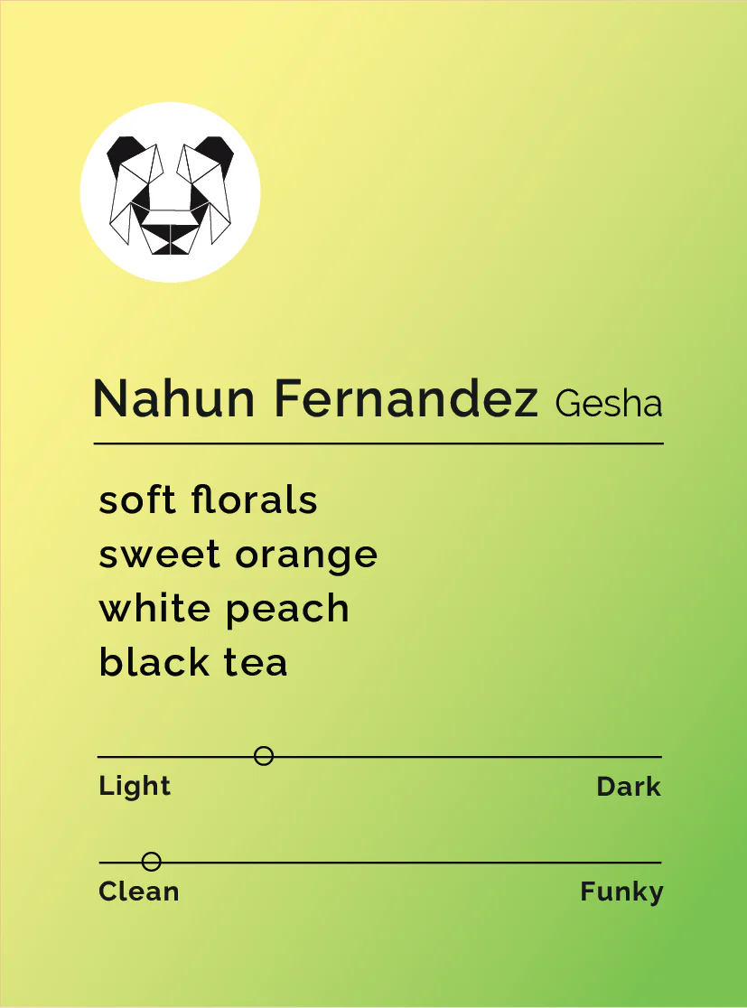 BLACK & WHITE- Nahun Fernandez Gesha (340g)