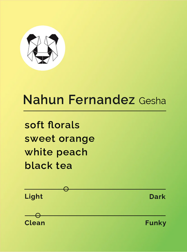 BLACK & WHITE- Nahun Fernandez Gesha (340g)
