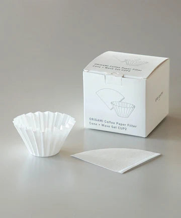 Origami 1-4 Cup Wave & Cone Filter Mix Box