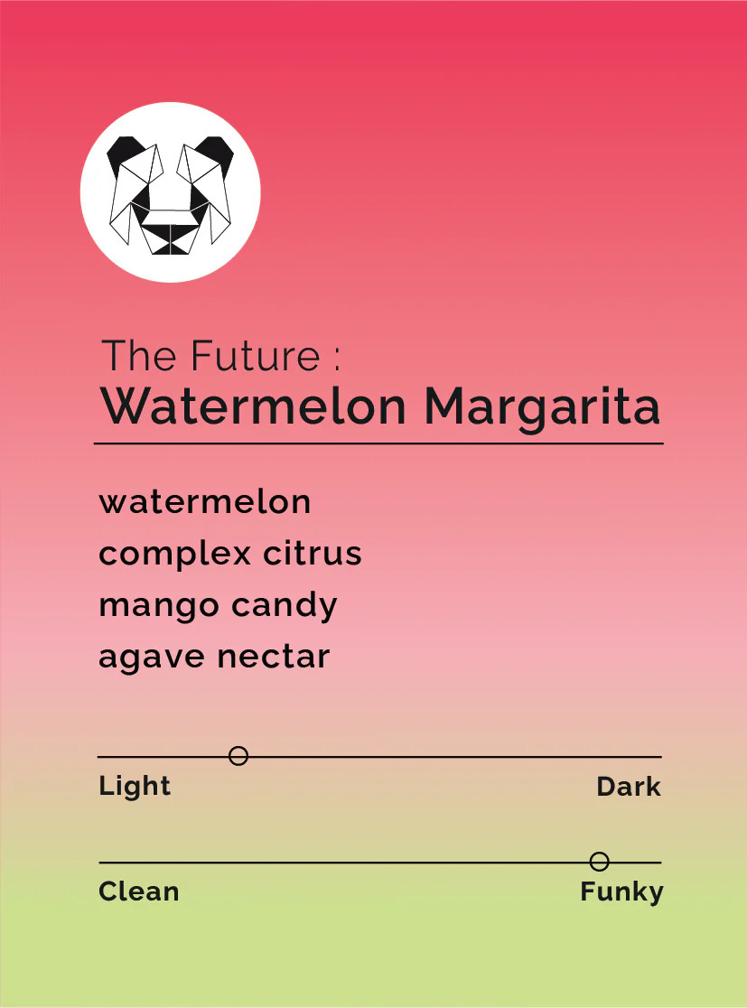 Black & White- Watermelon Margarita